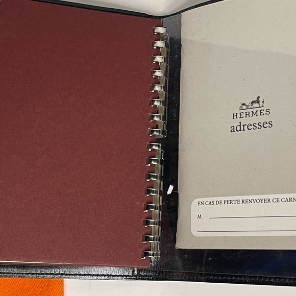 Authentic Vintage Hermès Rare Box Agenda with dust bag - Picture 4 of 5